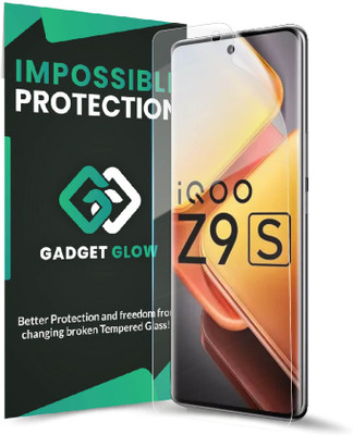 Gadget Glow Edge To Edge Screen Guard for IQOO Z9s 5G, IQOO Z9s, IQOO Z9s Pro 5G, IQOO Z9s Pro, 4 Layer Unbreakable Membrane with Easy Installation(Pack of 1)