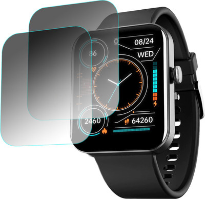 ejzatex Edge To Edge Screen Guard for BOAT WAVE LEAP CALL SMARTWATCH(Pack of 2)