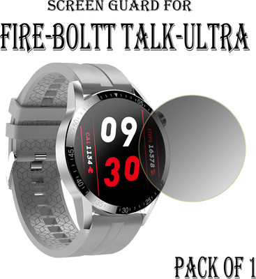 EJZATI Edge To Edge Screen Guard for FIRE BOLTT TALK ULTRA SMARTWATCH(Pack of 1)