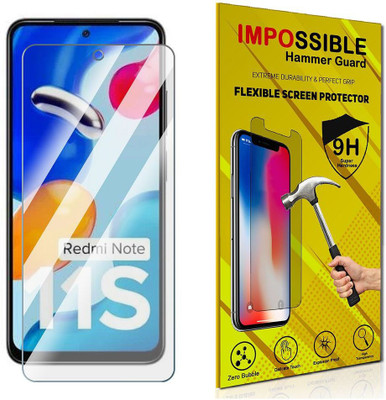 FCS Edge To Edge Screen Guard for Redmi Note 11 Pro Front (Glossy)(Pack of 1)
