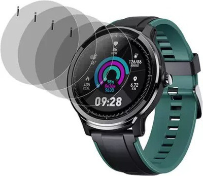 KONG FU MA Tempered Glass Guard for CrossBeats Ace SpO2 Smartwatch (Pack of 4)(Pack of 1)