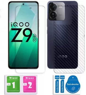 20SKY Edge To Edge Screen Guard for vivo iQOO Z9 Turbo(Pack of 2)