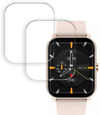 SOMTONE Edge To Edge Screen Guard for Minix Vega Lite Calling SmartWatch 1.69 inch SMARTWATCH SCREEN GUARD(Pack of 2)