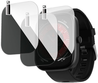 daffin Edge To Edge Screen Guard for boAt Ultima Chronos(Pack of 3)