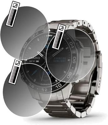 HIDEOUS Edge To Edge Screen Guard for Garmin MARQ Aviator Gen 2(Pack of 3)