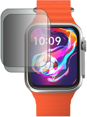 DOUMOF Edge To Edge Screen Guard for Zebronics ICONIC ULTRA SMARTWATCH SCREEN GUARD(Pack of 2)