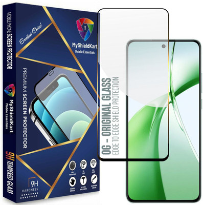 MyShieldKart Edge To Edge Screen Guard for OnePlus Nord CE 4 5G (6.7 Inch)**DuraGlass**Millitary Grade-Anti Explosion-Tempered Glass/Full Screen Coverage-Edge to Edge/9H Hardness/With Easy Installation Kit(Pack of 1)