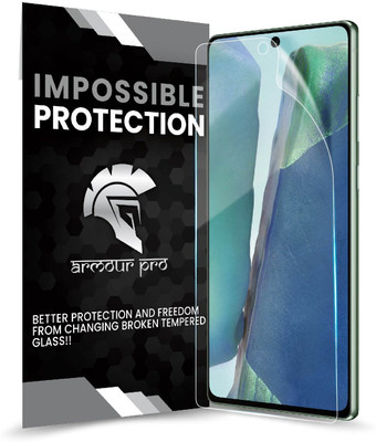 ArmourPro Edge To Edge Screen Guard for Samsung Galaxy Note 20 5G, Samsung Note 20, 4 Layer Unbreakable Membrane with Easy Installation(Pack of 1)