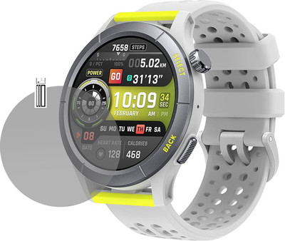 YCHROZE Edge To Edge Screen Guard for Amazfit Cheetah(Pack of 1)