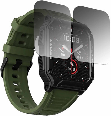 YCHROZE Edge To Edge Screen Guard for boAt Wave Armour 2 SMARTWATCH(Pack of 2)