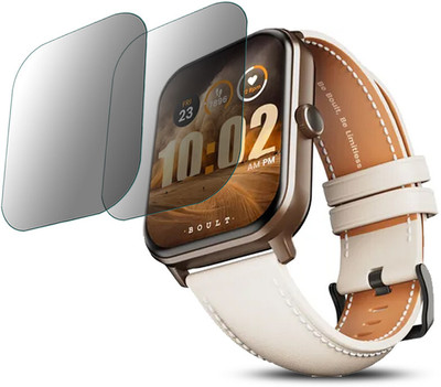 DOUMOF Edge To Edge Screen Guard for Boult Drift Plus SMARTWATCH SCREEN(Pack of 2)