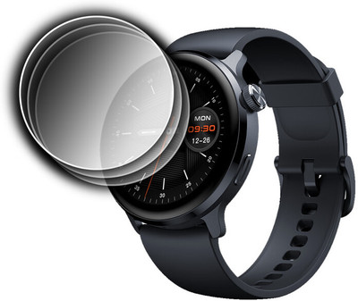 YCHROZE Edge To Edge Screen Guard for Mibro Watch Lite2 FRONT(Pack of 3)