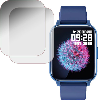 ejzatex Edge To Edge Screen Guard for FIRE BOLTT NINJA 3 PLUS SMARTWATCH SCREEN GUARD(Pack of 2)