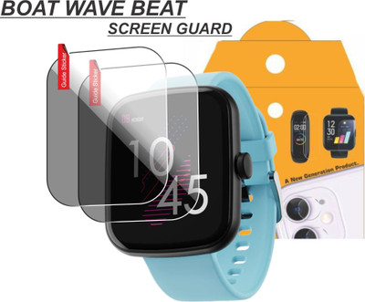 FINCH Edge To Edge Screen Guard for BOAT WATCH WAVE BEAT(Pack of 2)