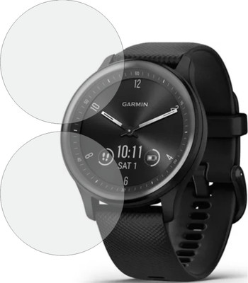 Mobling Edge To Edge Screen Guard for Garmin Vivomove Sport(Pack of 2)