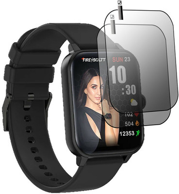 daffin Edge To Edge Screen Guard for Fire Boltt falcon(Pack of 2)