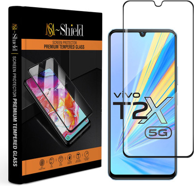 MS-Shield Edge To Edge Screen Guard for Vivo T2x 5G(Pack of 1)
