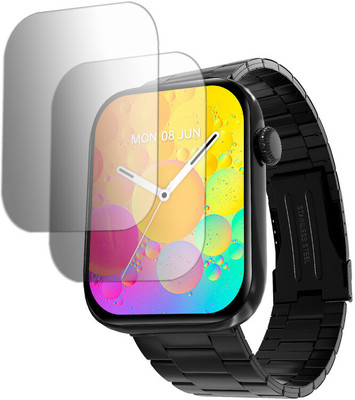 DOUMOF Edge To Edge Screen Guard for Crossbeats Ignite Stellr SMARTWATCH(Pack of 2)