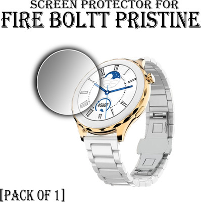 EJZATI Edge To Edge Screen Guard for FIRE BOLTT PRISTINE SMARTWATCH(Pack of 1)