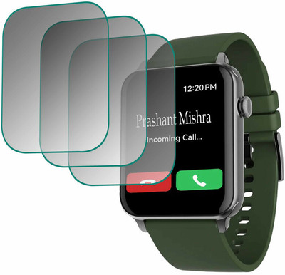 hirdesh Edge To Edge Screen Guard for boAt Wave Voice 1.69(Pack of 3)