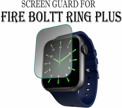 hirdesh Edge To Edge Screen Guard for Fire-Boltt Ring Plus 1.91(Pack of 1)