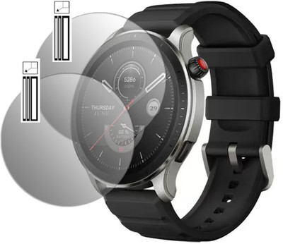 hirdesh Edge To Edge Screen Guard for AMAZFIT GTR 4(Pack of 2)