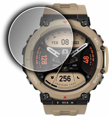 hirdesh Edge To Edge Screen Guard for AMAZFIT T REX 2 1.39(Pack of 1)