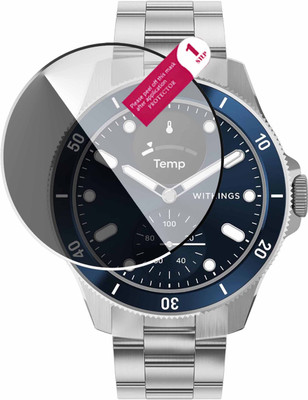 HIDEOUS Edge To Edge Screen Guard for Withings ScanWatch Nova(Pack of 1)