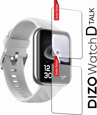 Dasiana Impossible Screen Guard for DIZO WATCH D TALK SMART WATCH(Pack of 2)