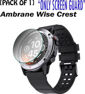 EJZATI Edge To Edge Screen Guard for AMBRANE WISE CREST SMARTWATCH(Pack of 1)