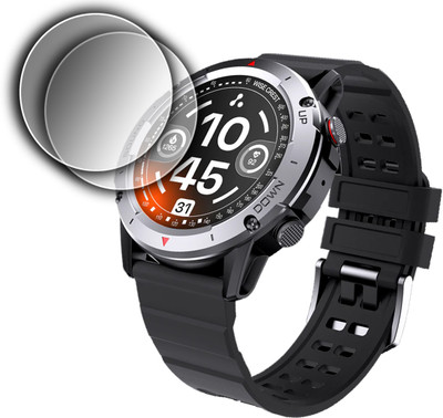 EJZATI Edge To Edge Screen Guard for AMBRANE WISE CREST SMARTWATCH(Pack of 2)