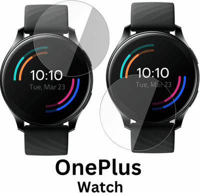 FCS Edge To Edge Screen Guard for OnePlus Watch(Pack of 2)
