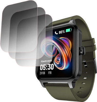 EJZATI Edge To Edge Screen Guard for FASTRACK REVOLTT FS1 PRO SMARTWATCH(Pack of 3)