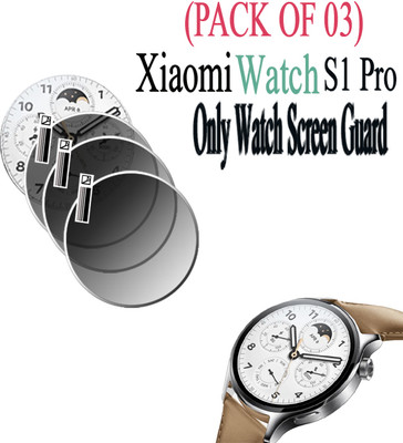 HIDEOUS Edge To Edge Screen Guard for Xiaomi Watch S1 Pro(Pack of 3)