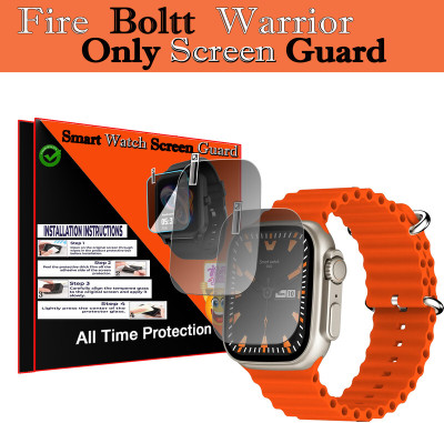 daffin Edge To Edge Screen Guard for Fire-Boltt Warrior(Pack of 2)