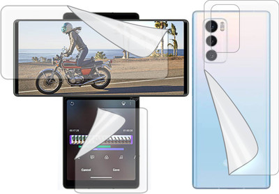 ZINGTEL Edge To Edge Screen Guard for LG WING 5G (Edge To Edge TPU)(Pack of 1)