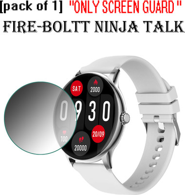 EJZATI Edge To Edge Screen Guard for FIRE BOLTT NINJA TALK SMARTWATCH(Pack of 1)