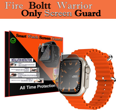 HIDEOUS Edge To Edge Screen Guard for Fire-Boltt Warrior(Pack of 2)