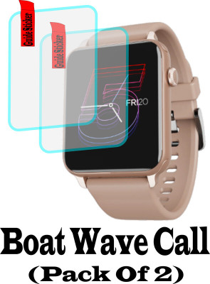 RapTag Edge To Edge Screen Guard for Boat Wave Call smartwatch (.1.741)(Pack of 2)