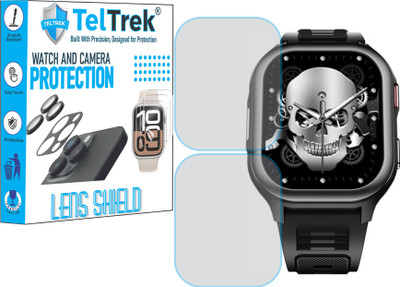 TELTREK Edge To Edge Screen Guard for Fire Boltt 4G Pro Volte(Pack of 2)