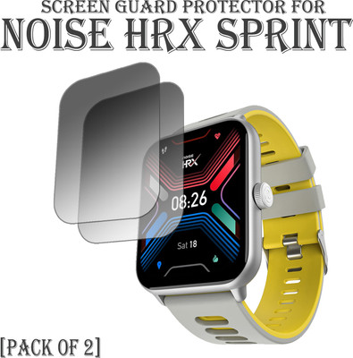 ejzatex Edge To Edge Screen Guard for NOISE HRX SPRINT SMARTWATCH(Pack of 2)