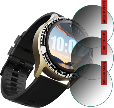 EJZATI Edge To Edge Screen Guard for BOULT STRIKER SMARTWATCH(Pack of 3)