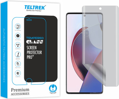 TELTREK Edge To Edge Screen Guard for Moto Edge 30 Ultra (Nano Liquid Anti Glare Matte)(Pack of 1)