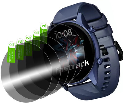 HIDEOUS Edge To Edge Screen Guard for Fastrack Optimus 1.43(Pack of 5)