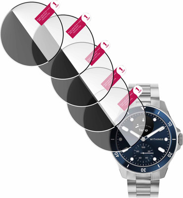 daffin Edge To Edge Screen Guard for Withings ScanWatch Nova(Pack of 5)