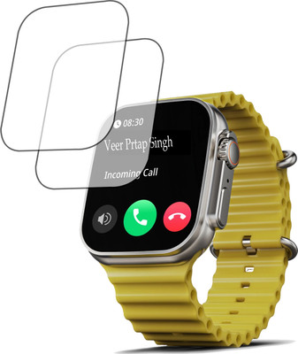 ejzatex Screen Guard for BOULT CROWN SMARTWATCH, SCREEN GUARD(Pack of 2)