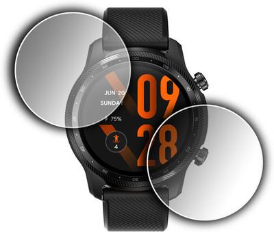 hirdesh Edge To Edge Screen Guard for Mobvoi TicWatch Pro 3 Ultra 1.4(Pack of 2)