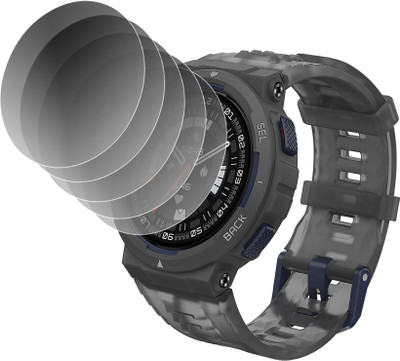 daffin Edge To Edge Screen Guard for Amazfit Active Edge(Pack of 5)