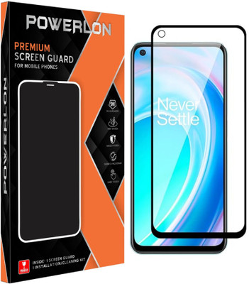 POWERLON Edge To Edge Screen Guard for One Plus Nord CE 2 Lite Tempered Glass Screen Protector with Easy Installation kit(Pack of 1)