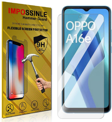 Enlinea Edge To Edge Screen Guard for OPPO A16E Front (Glossy)(Pack of 1)